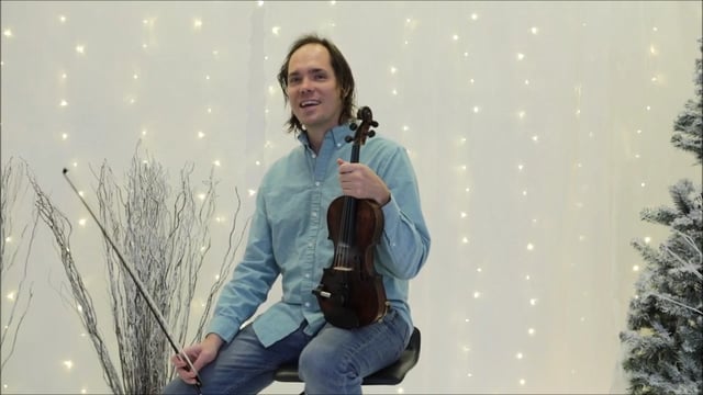 Beginning Intermediate Fiddle Lesson - Christmas is Coming